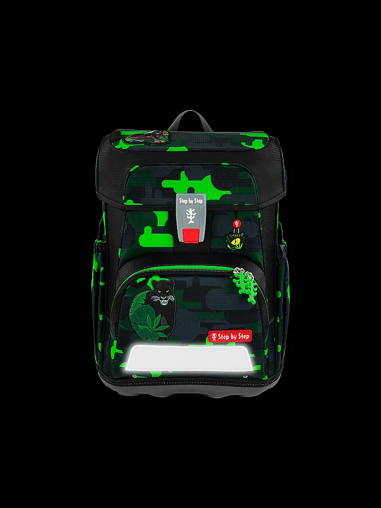 STEP BY STEP | Set de cartables 5 pièces CLOUD Black Cat Chiko | Noir