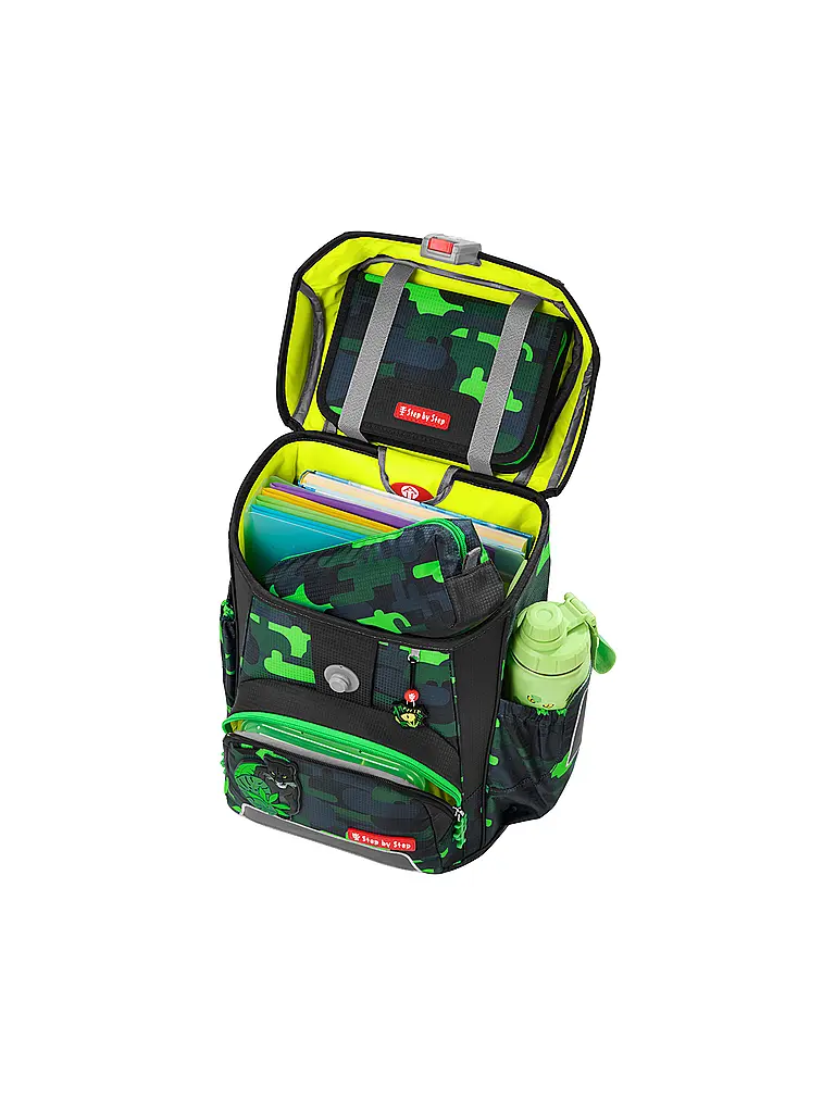 STEP BY STEP | Set de cartables 5 pièces CLOUD Black Cat Chiko | Noir