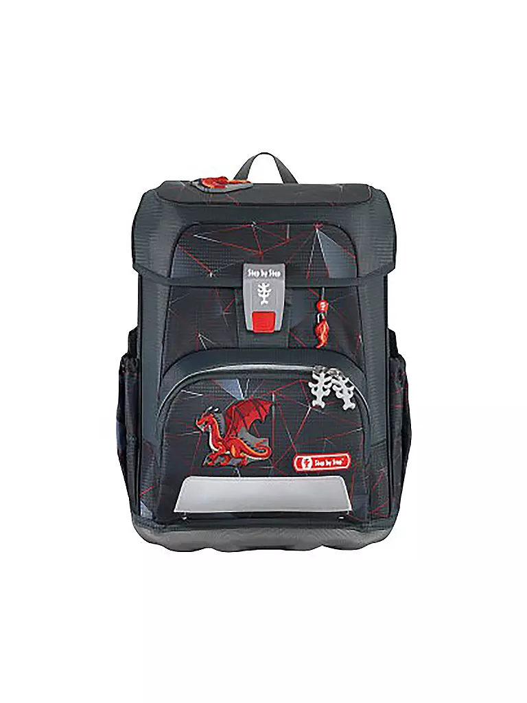 STEP BY STEP | Set de cartables 5 pièces CLOUD Dragon Drako | Noir