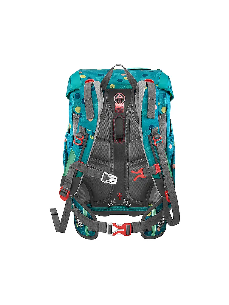 STEP BY STEP | Set de cartables 5 pièces CLOUD Turtle Josie | Turquoise