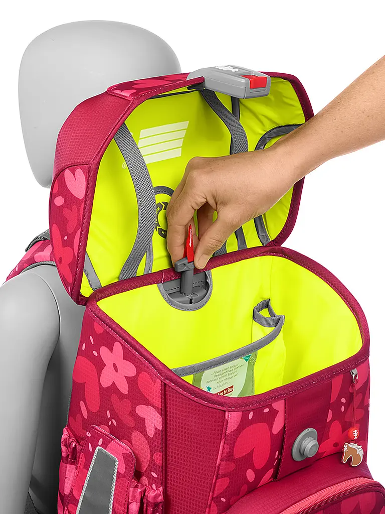 STEP BY STEP | Set de cartables 5 pièces CLOUD Wild Horse Nora | Rouge