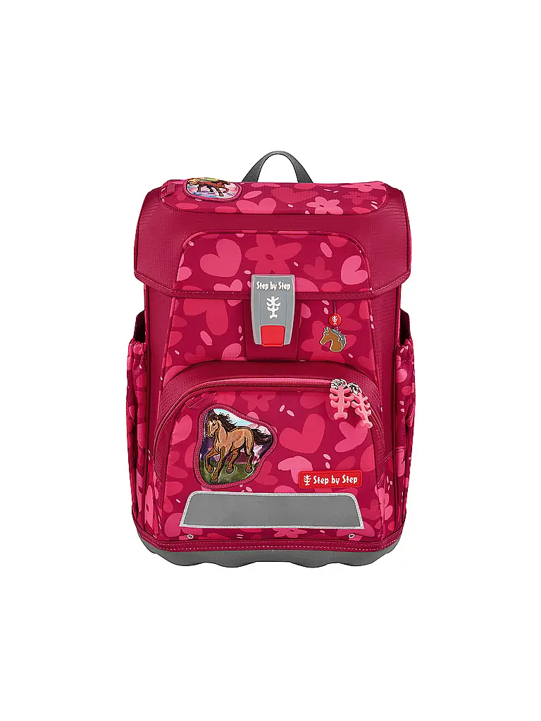 STEP BY STEP | Set de cartables 5 pièces CLOUD Wild Horse Nora | Rouge