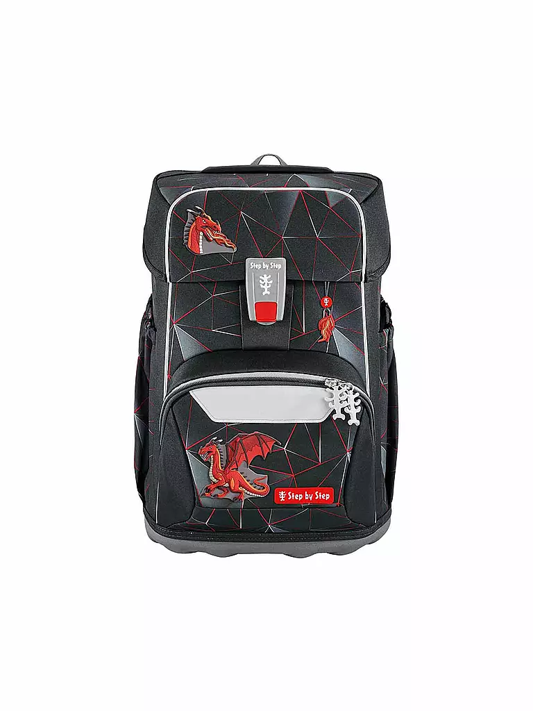 STEP BY STEP | Set de cartables 5 pièces GIANT Dragon Drako | schwarz
