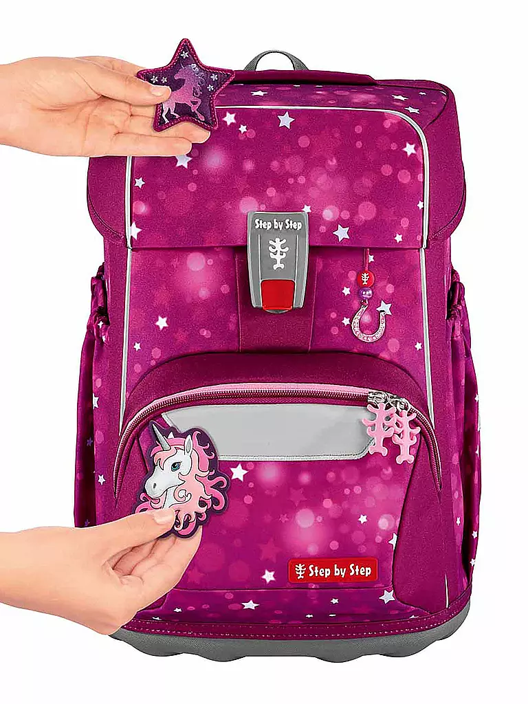 STEP BY STEP | Set de cartables 5 pièces GIANT Licorne Nuala | 