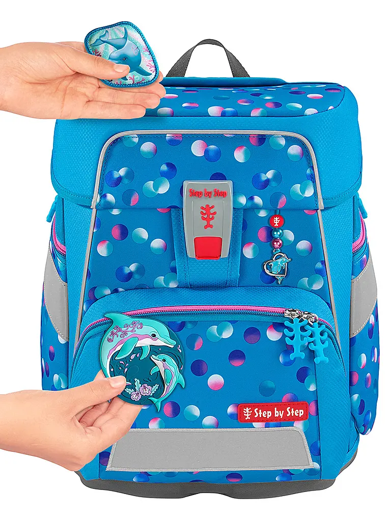 STEP BY STEP | Set de cartables 5 pièces SPACE Dauphin Finja | 