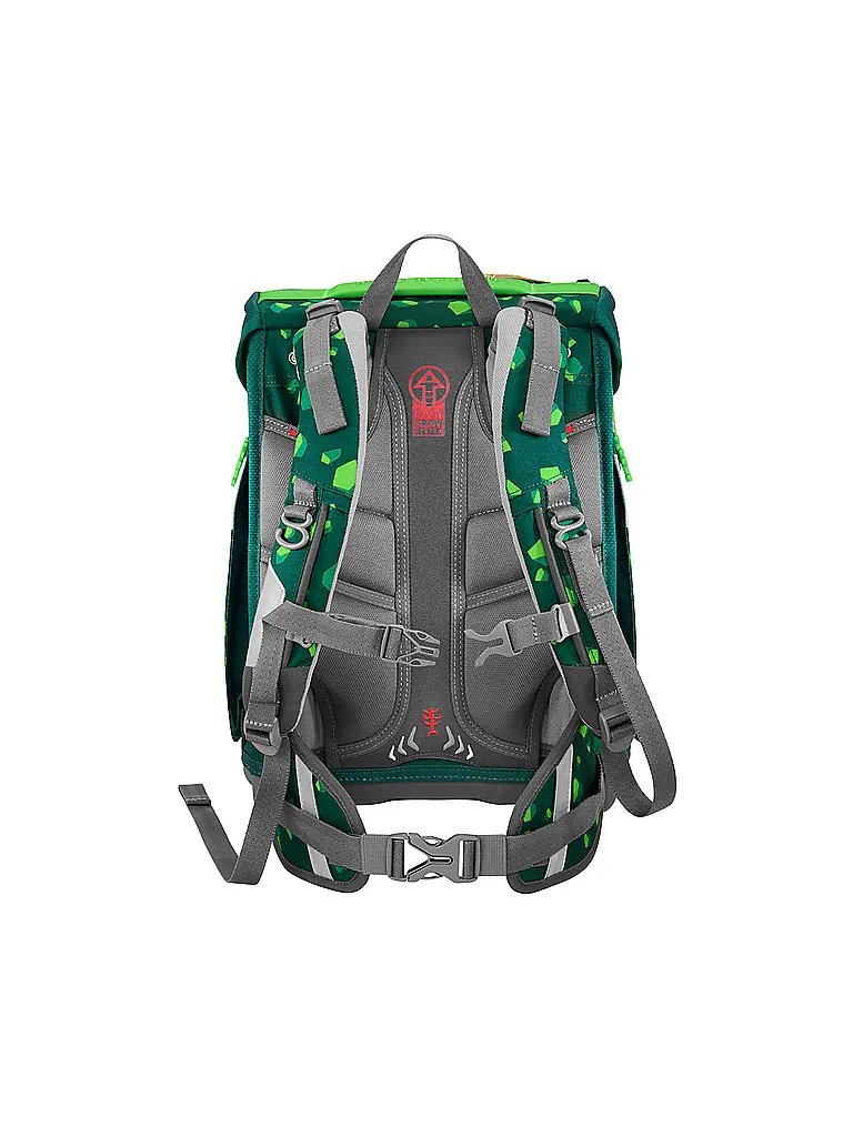 STEP BY STEP | Set de cartables 5 pièces SPACE Dino Targo | Vert foncé