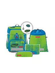 STEP BY STEP | Set de cartables 5 pièces SPACE Neon Race Chuck | Vert clair