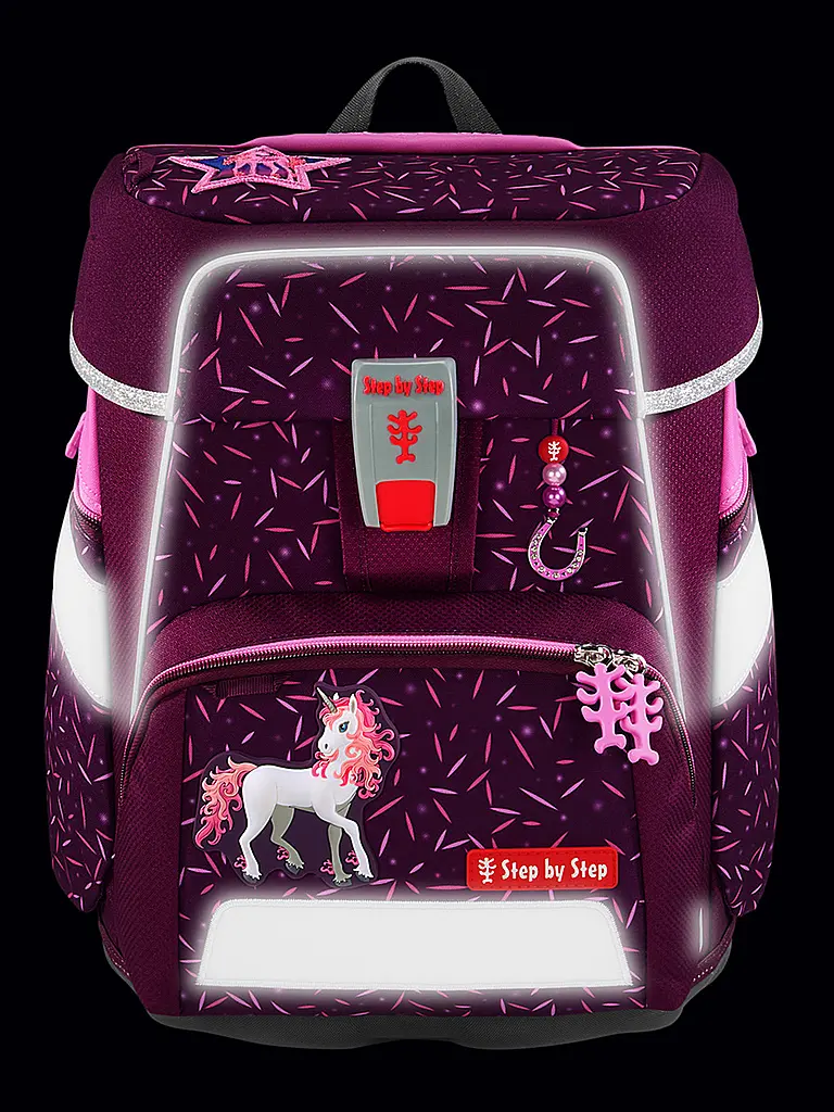 STEP BY STEP | Set de cartables 5 pièces SPACE Pretty Unicorn | Baie