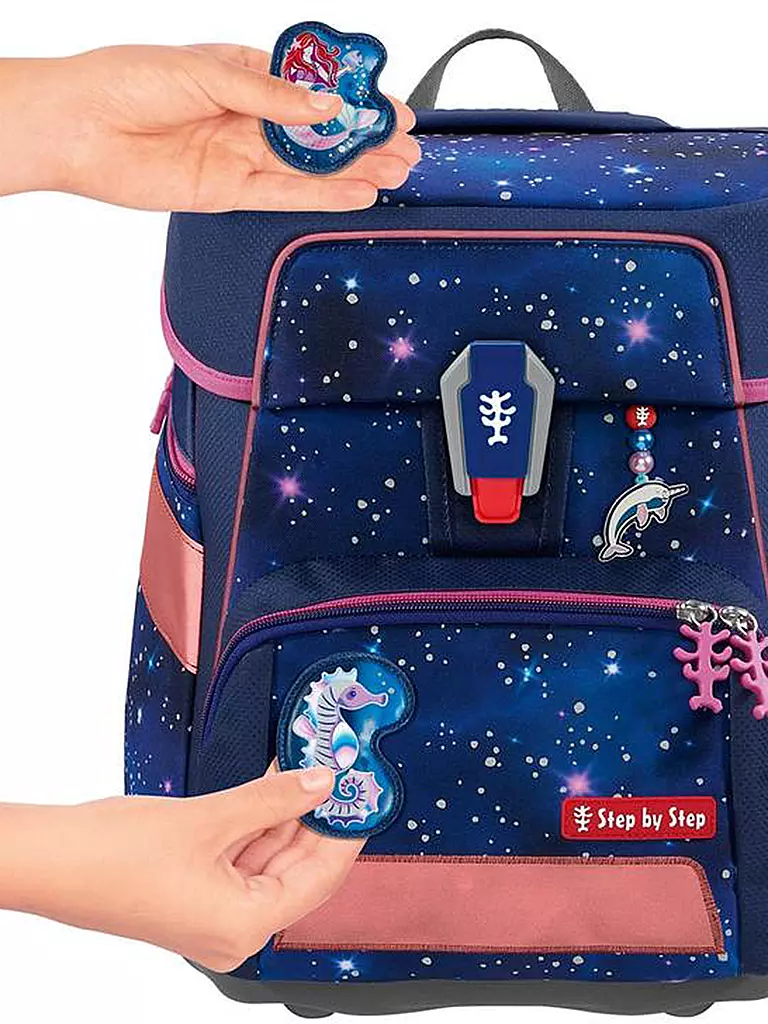 STEP BY STEP | Set de cartables 5 pièces SPACE Reflect Star Seahorse Zoe | 