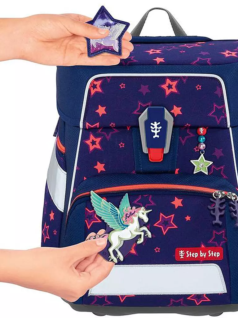 STEP BY STEP | Set de cartables 5 pièces SPACE Shine Pegasus Night Nuala | 