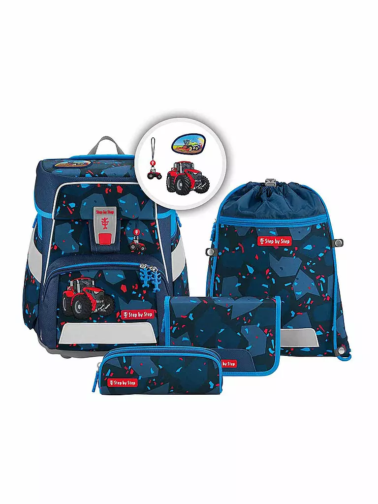 STEP BY STEP | Set de cartables 5 pièces SPACE Tractor Freddy | schwarz