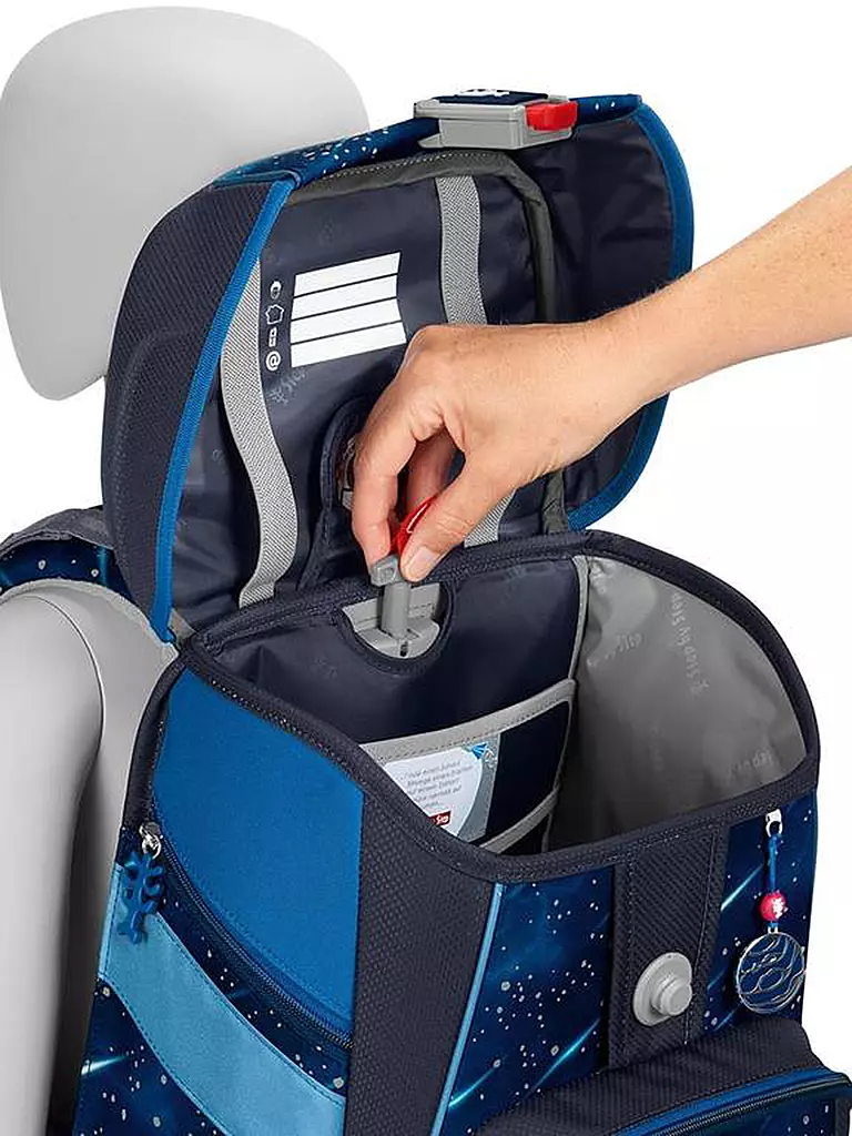 STEP BY STEP | Set de cartables 5 pièces Star Shuttle Elio | Bleu foncé
