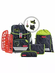 STEP BY STEP | Set de cartables 6 pièces - 2en1 Plus Meaid Delia | Noir