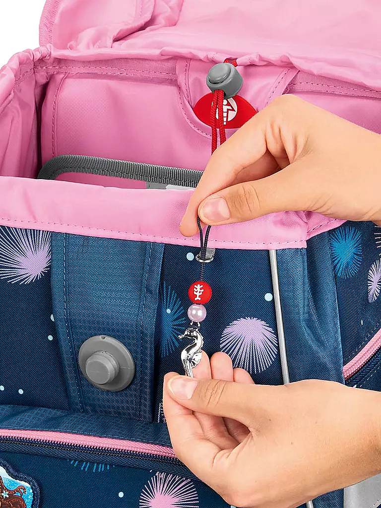 STEP BY STEP | Set de cartables 6 pièces - 2en1 Plus Mermaid Delia | Bleu