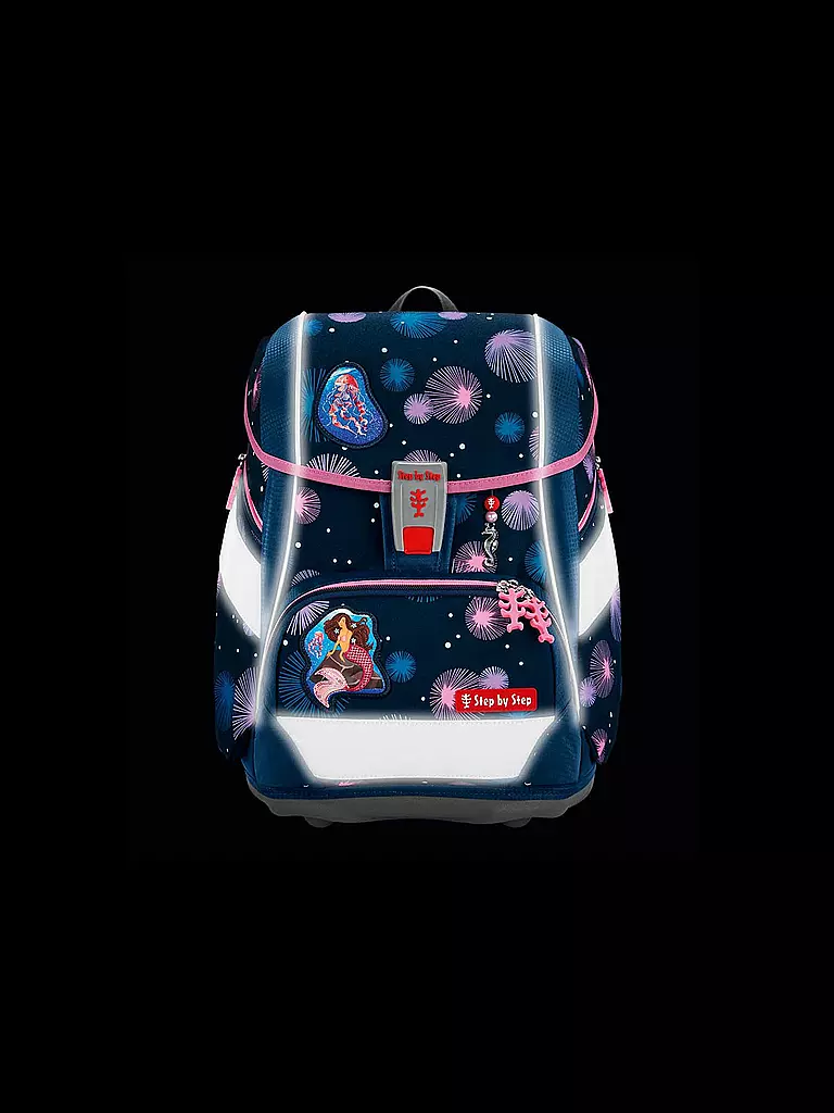 STEP BY STEP | Set de cartables 6 pièces - 2en1 Plus Mermaid Delia | Bleu