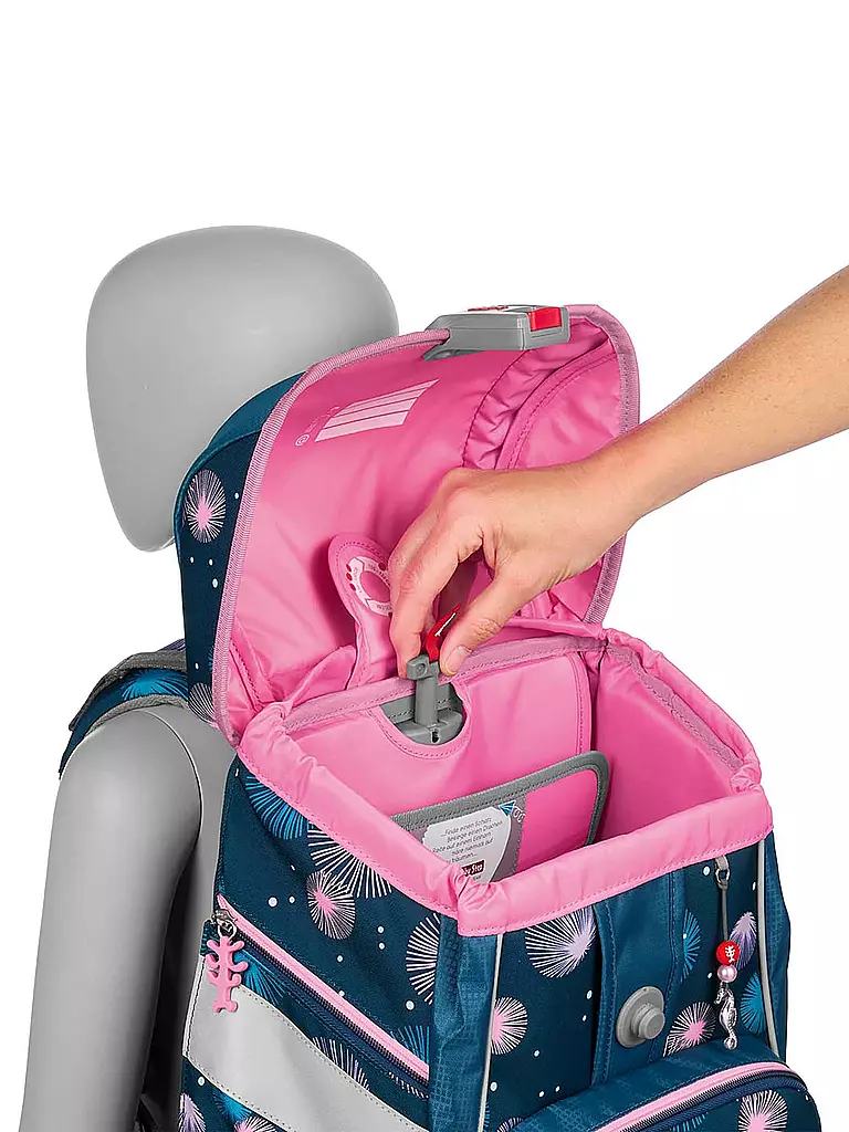 STEP BY STEP | Set de cartables 6 pièces - 2en1 Plus Mermaid Delia | Bleu