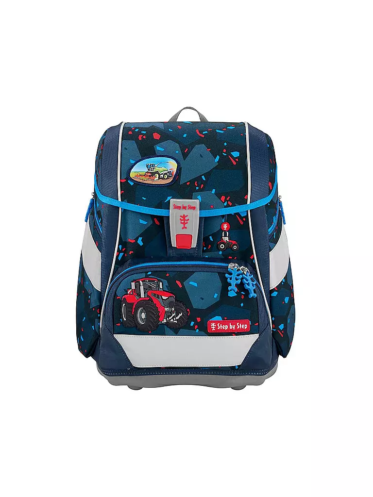 STEP BY STEP | Set de cartables 6 pièces - 2en1 Plus Tractor Freddy | Noir