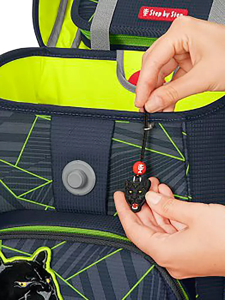 STEP BY STEP | Set de cartables Cloud 5 pièces Cat Chiko | Noir