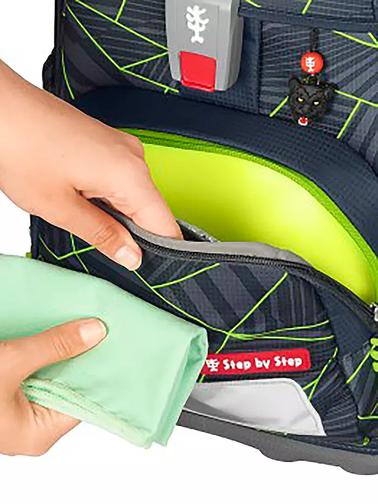 STEP BY STEP | Set de cartables Cloud 5 pièces Cat Chiko | Noir