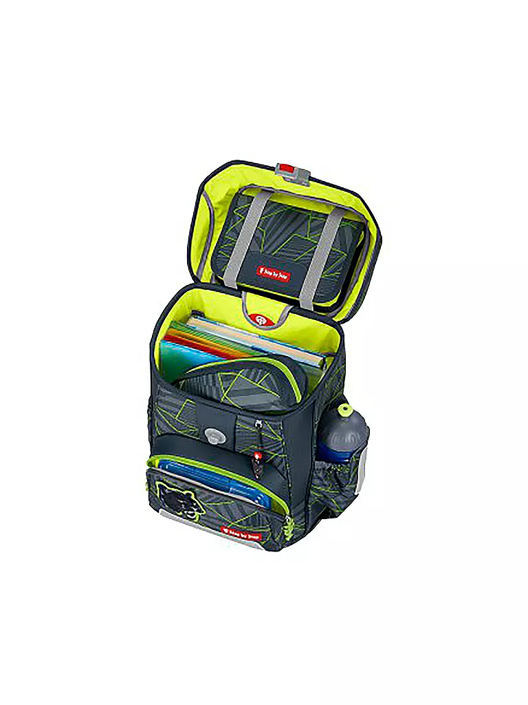 STEP BY STEP | Set de cartables Cloud 5 pièces Cat Chiko | Noir