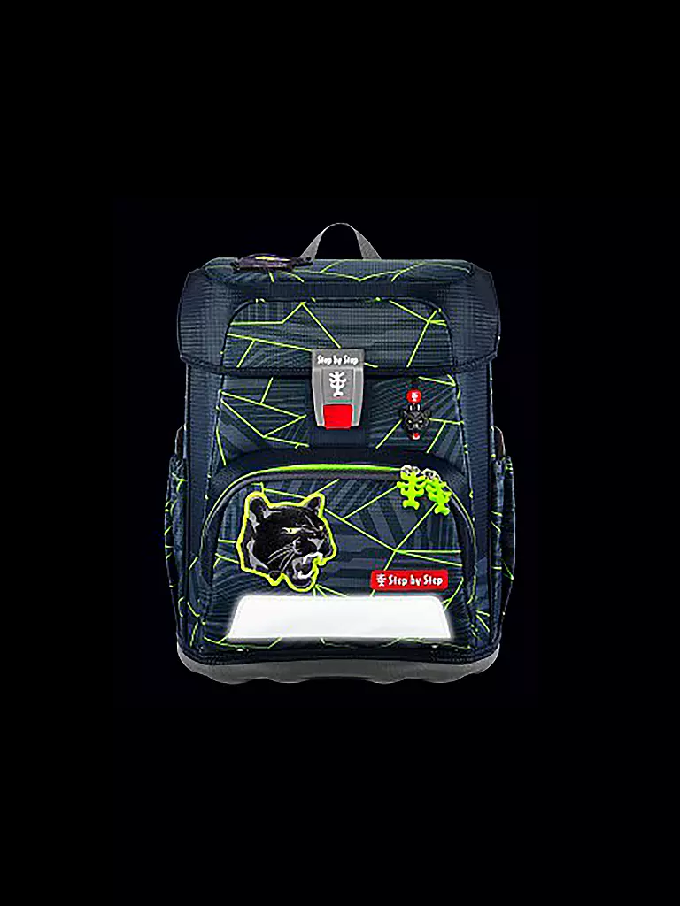 STEP BY STEP | Set de cartables Cloud 5 pièces Cat Chiko | Noir