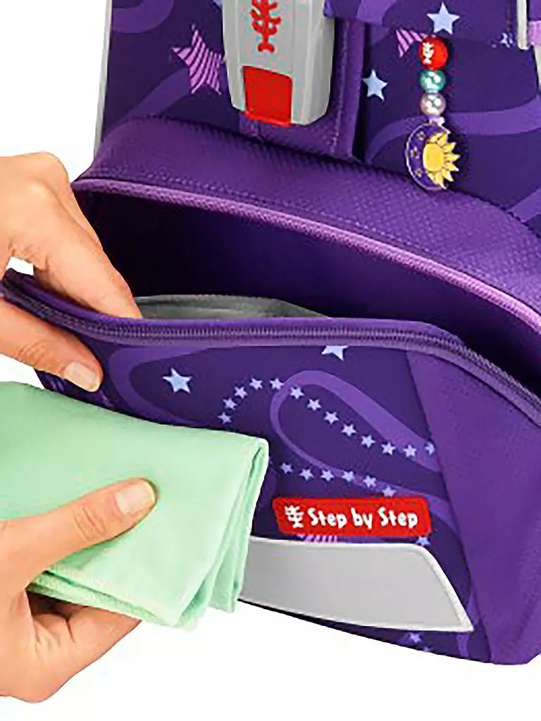 STEP BY STEP | Set de cartables Space 5 pièces | Lilas