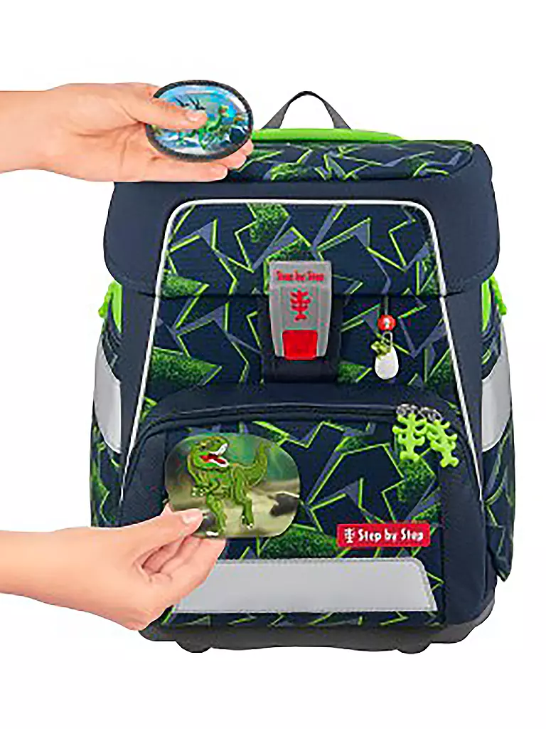 STEP BY STEP | Set de cartables Space 5 pièces | Noir