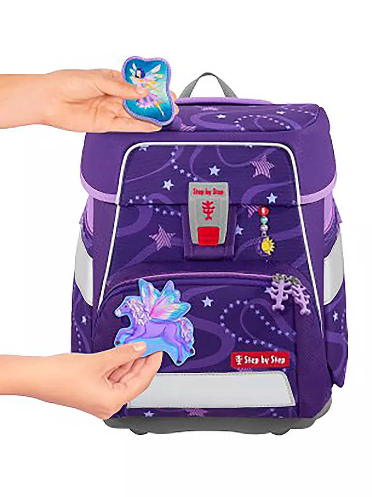 STEP BY STEP | Set de cartables Space 5 pièces | Lilas