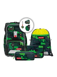 STEP BY STEP | Set de sac à dos scolaire GIANT 5 pièces Black Cat Chiko | Noir