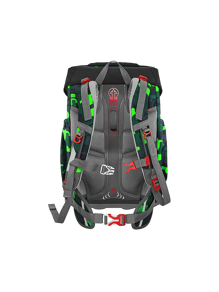 STEP BY STEP | Set de sac à dos scolaire GIANT 5 pièces Black Cat Chiko |