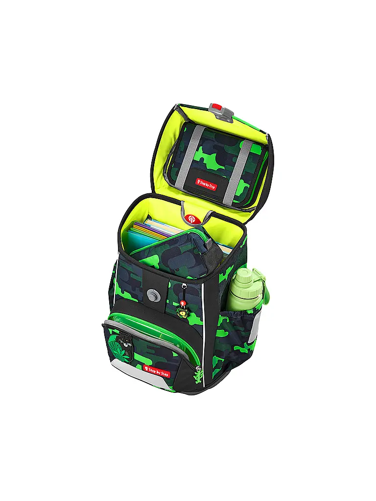 STEP BY STEP | Set de sac à dos scolaire GIANT 5 pièces Black Cat Chiko |