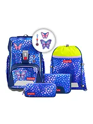 STEP BY STEP | Set de sac à dos scolaire GIANT 5 pièces Butterfly Maja | Lilas