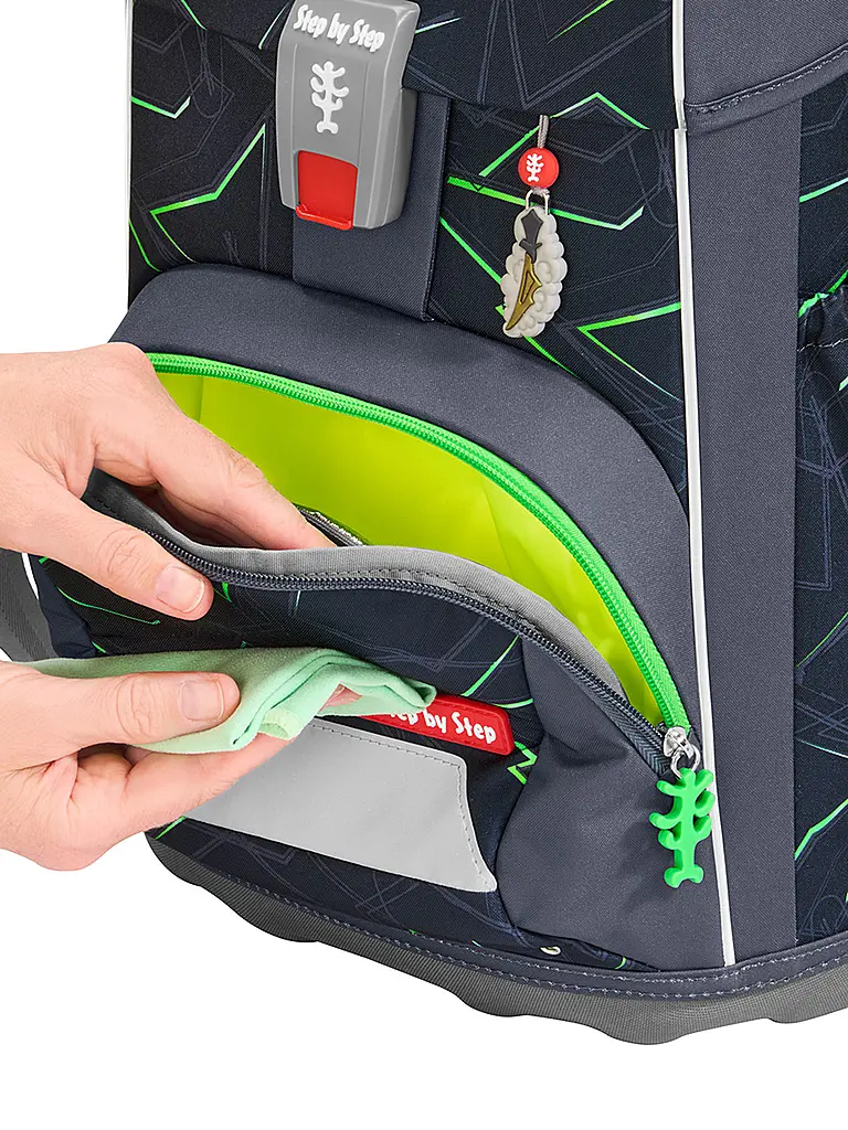 STEP BY STEP | Set de sac à dos scolaire GIANT 5 pièces Ninja Kimo |