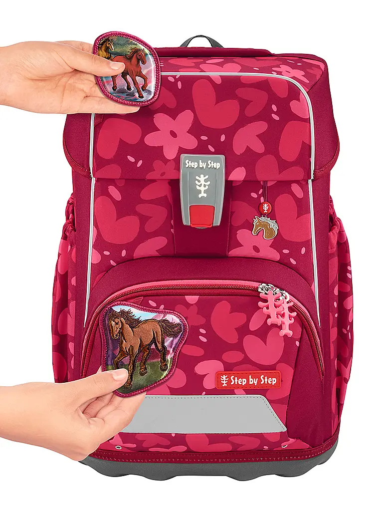 STEP BY STEP | Set de sac à dos scolaire GIANT 5 pièces Wild Horse Nora |