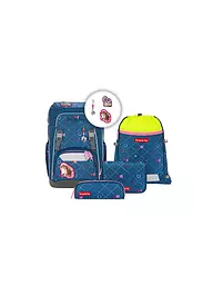 STEP BY STEP | Set de sac à dos scolaire GIANT Horse Lima | Bleu foncé