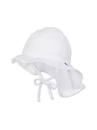 STERNTALER | Chapeau de soleil pour bébé | Blanc