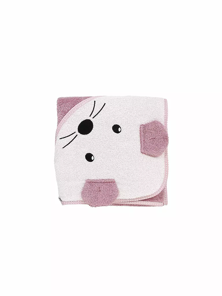 STERNTALER | Kinder Badetuch " Mabel " 100x100 cm | Rose