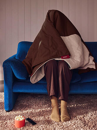 STOOV | Couverture chauffante 135x180cm HUGE HUG FLEX Marron Foncé