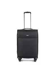 STRATIC | Trolley souple LIGHT M 65cm noir | Noir