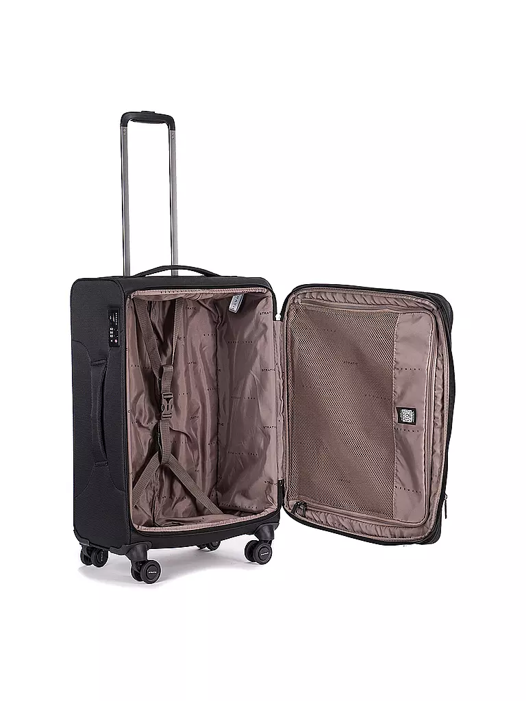 STRATIC | Trolley souple LIGHT M 65cm noir | 
