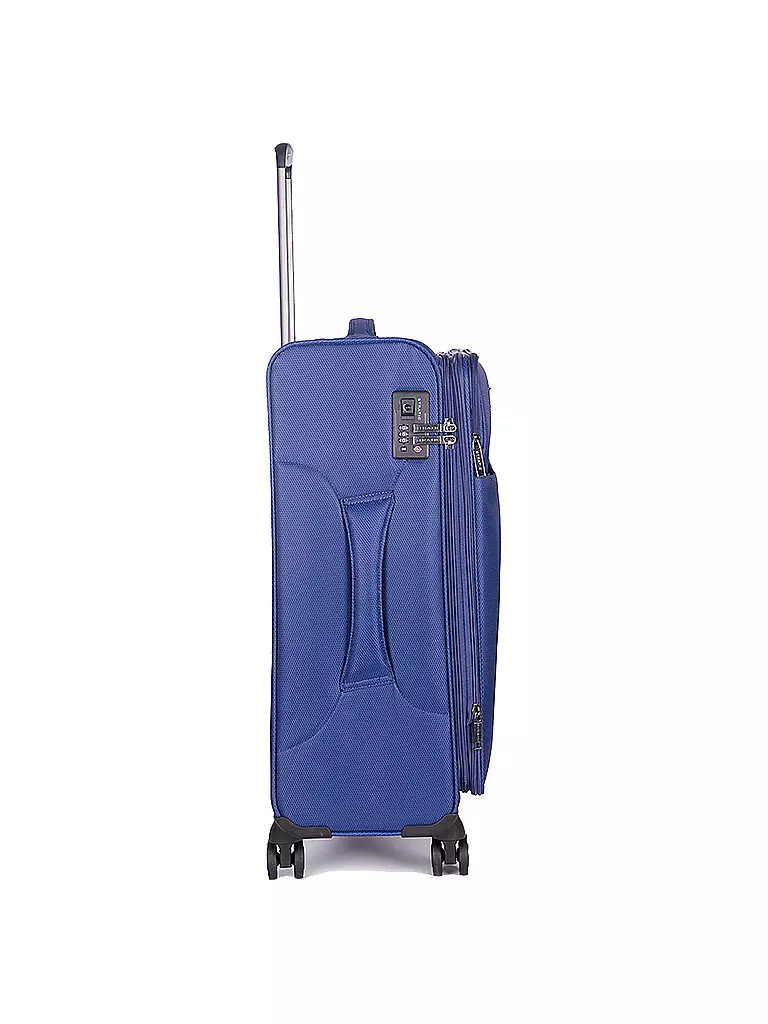 STRATIC | Trolley souple LIGHT Medium 65cm bleu foncé |