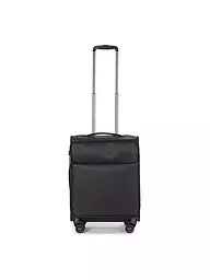 STRATIC | Trolley souple LIGHT S 55cm noir | Noir
