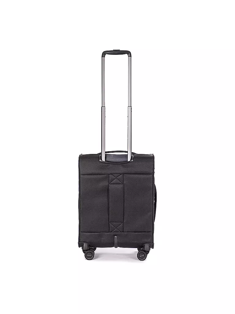 STRATIC | Trolley souple LIGHT S 55cm noir | Noir