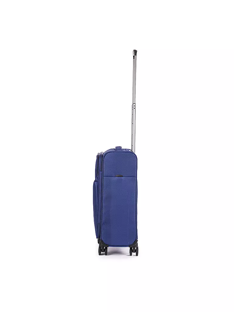 STRATIC | Trolley souple LIGHT Small 55cm bleu foncé | Bleu foncé