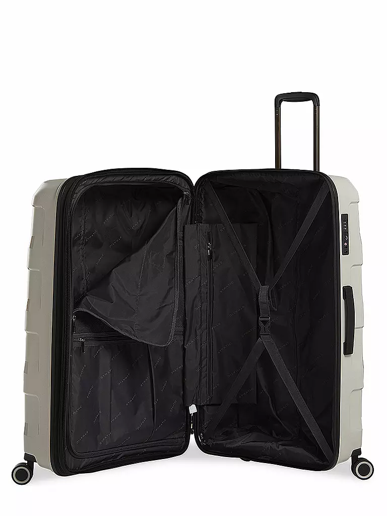 STRATIC | Trolley Straw+ 75cm Beige |