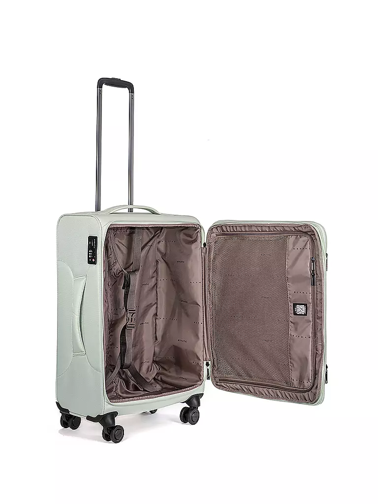 STRATIC | Trolley weich LIGHT M 65cm mint | Menthe