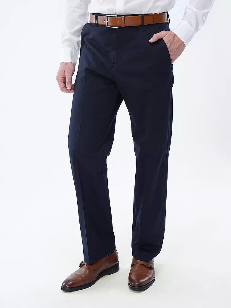 STRELLSON | Anzughose Loose Fit JOE | Bleu foncé