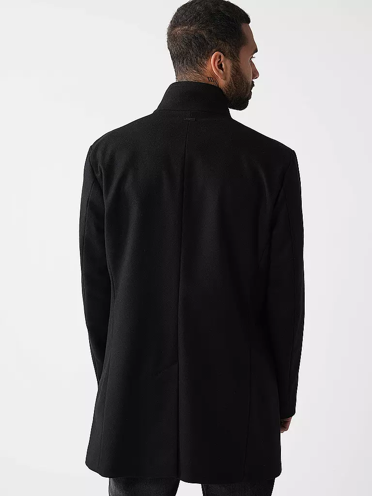 STRELLSON | Manteau coupe droite FINCHLEY 2.0 | Noir