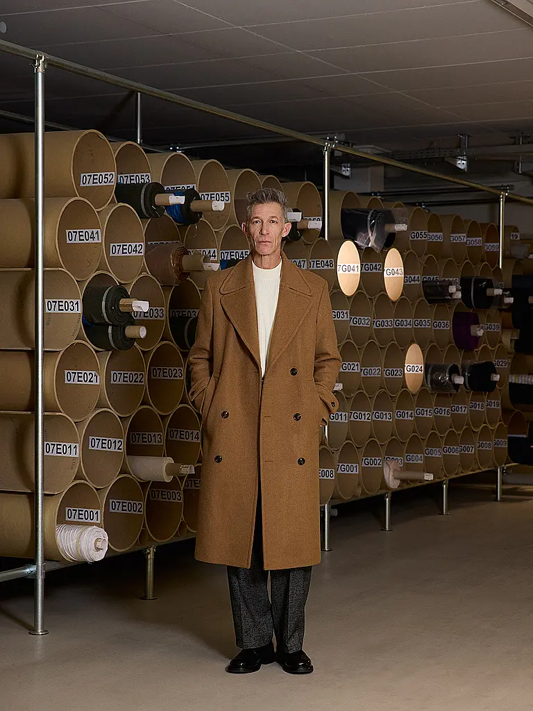 STRELLSON | Manteau en laine | Camel