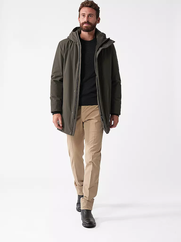 STRELLSON | Parka FLEX CROSS | olive